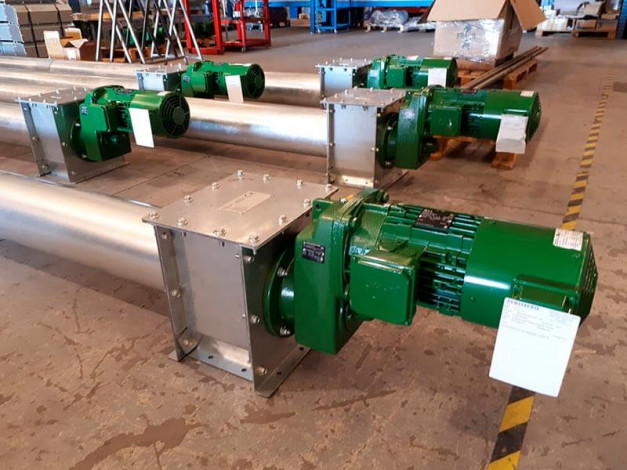 Industrial Tubular Conveyors for fragile products: by Silos Cordoba