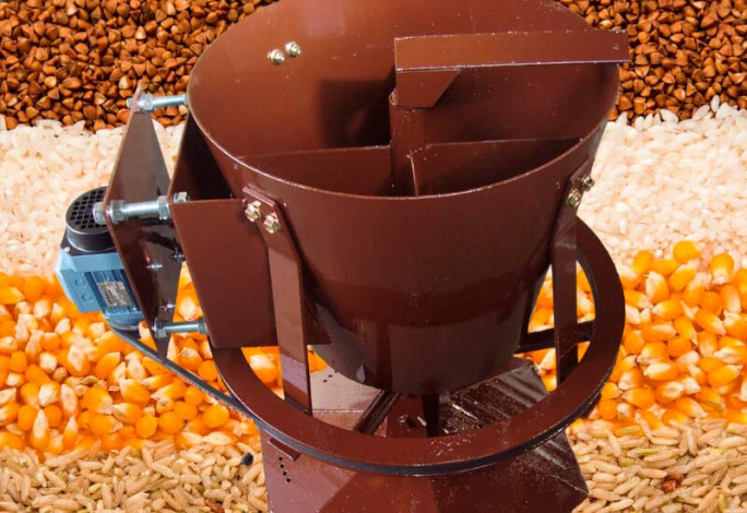 Energy efficient grain spreader for uniform grain aeration: by Silos Cordoba