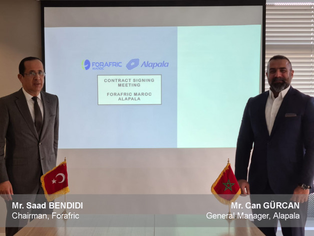 Forafric agrees with Alapala for its new project under the  development plan