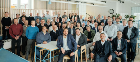 An extraordinary meeting at Flexlink's headquarters in Gothenburg, Sweden