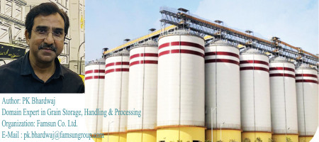 INSULATED GRAIN STORAGE SILOS- FAMSUN MAKE