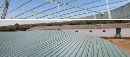 New Flat Roof System for High-Capacity Water Tanks