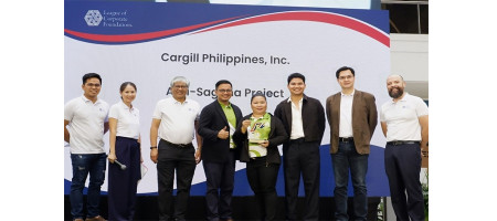 Cargill’s Agri-Sagana project named Outstanding CSR Project in Enterprise Development by LCF