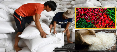 China buys more products but reduces imports of rice, pepper