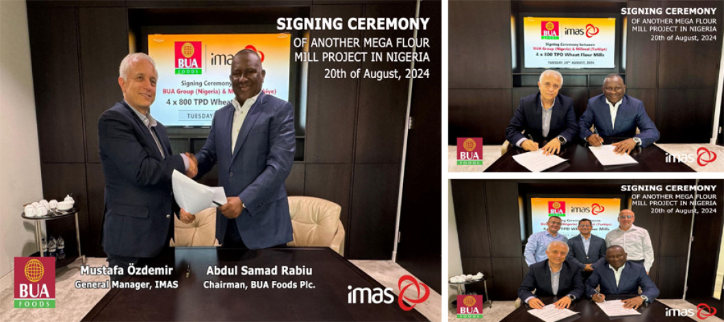 Imas and BUA Group signs another agreement