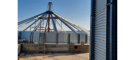 Progress in the Construction of Our New Grain Storage Plant in Romania