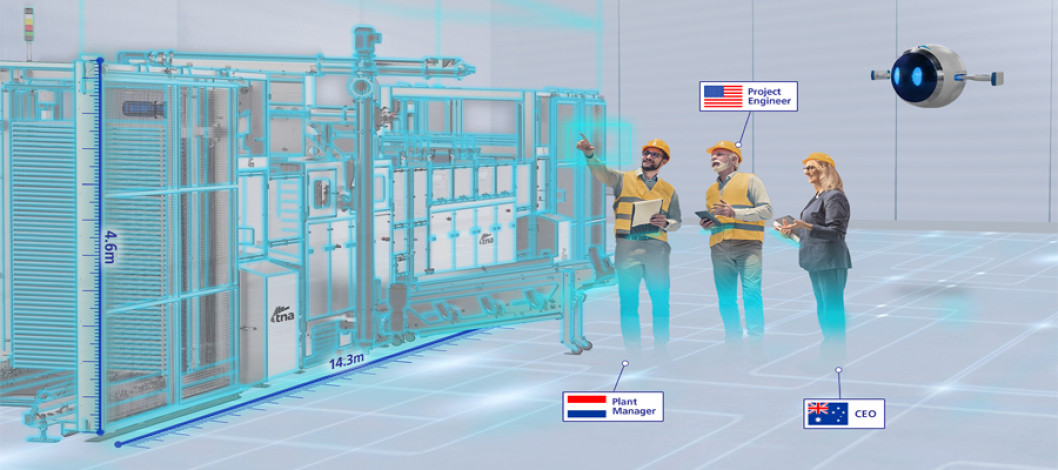 TNA’s industrial XR solution makes Industry 5.0 a reality for food manufacturers