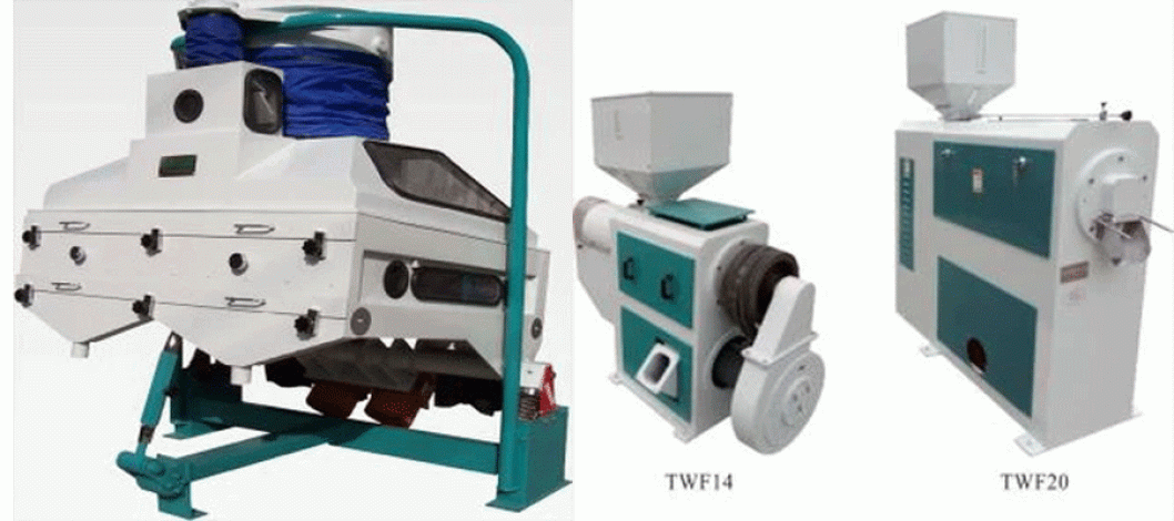 The Process Of White Rice Selection