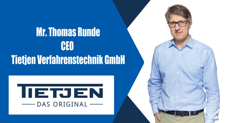 "Some of our clients say: 'Tietjen is the Mercedes Benz of Grinders'. We give a 20-years warranty on the housing for every machine"