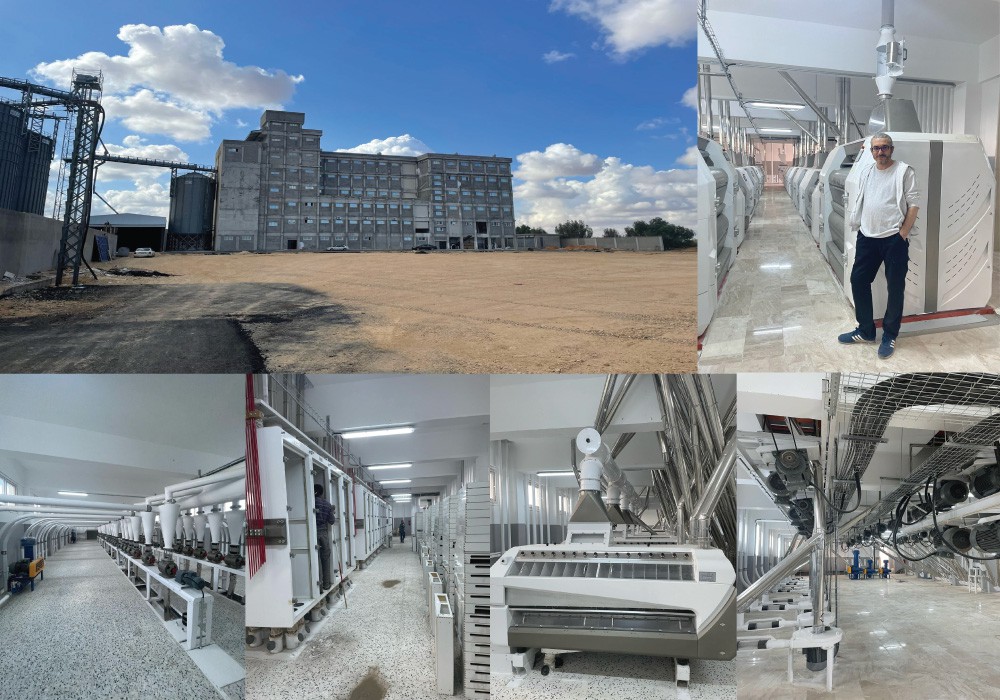 Caption News on 500 TPD Flour Mill Plant in Libya