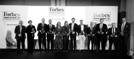 Forbes 2025 Award for Alfonso Garrido