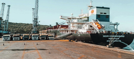 Brazil's first DDG shipment to China: opening up new animal feed market