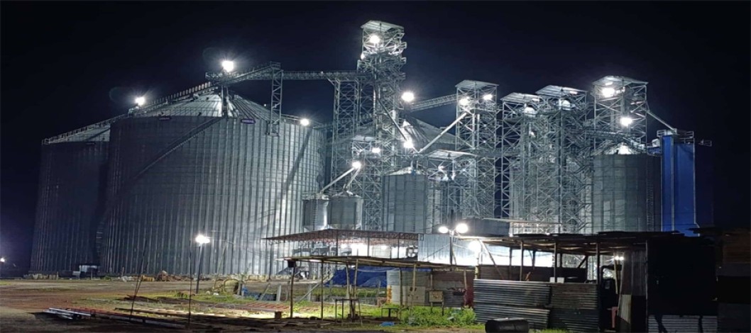 Caption news on Obial silo project