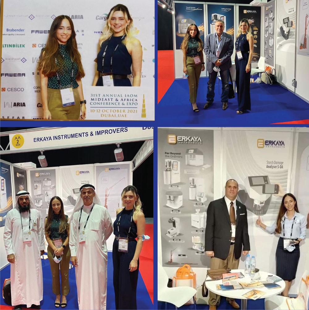 Caption News on the participation of Erkaya in the IAOM-MEA expo in Dubai